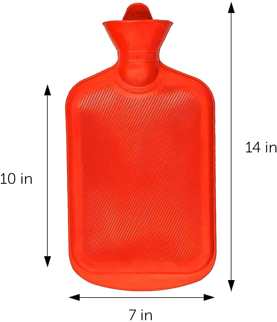 Durable Rubber Hot Water Bag for Hot Compress and Heat Therapy