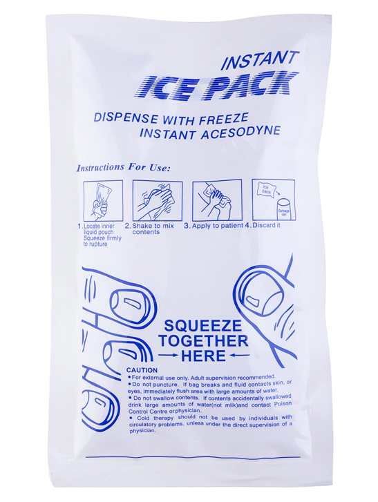 Emergency Single Use First Aid Instant Ice Pack for Swelling from China ...