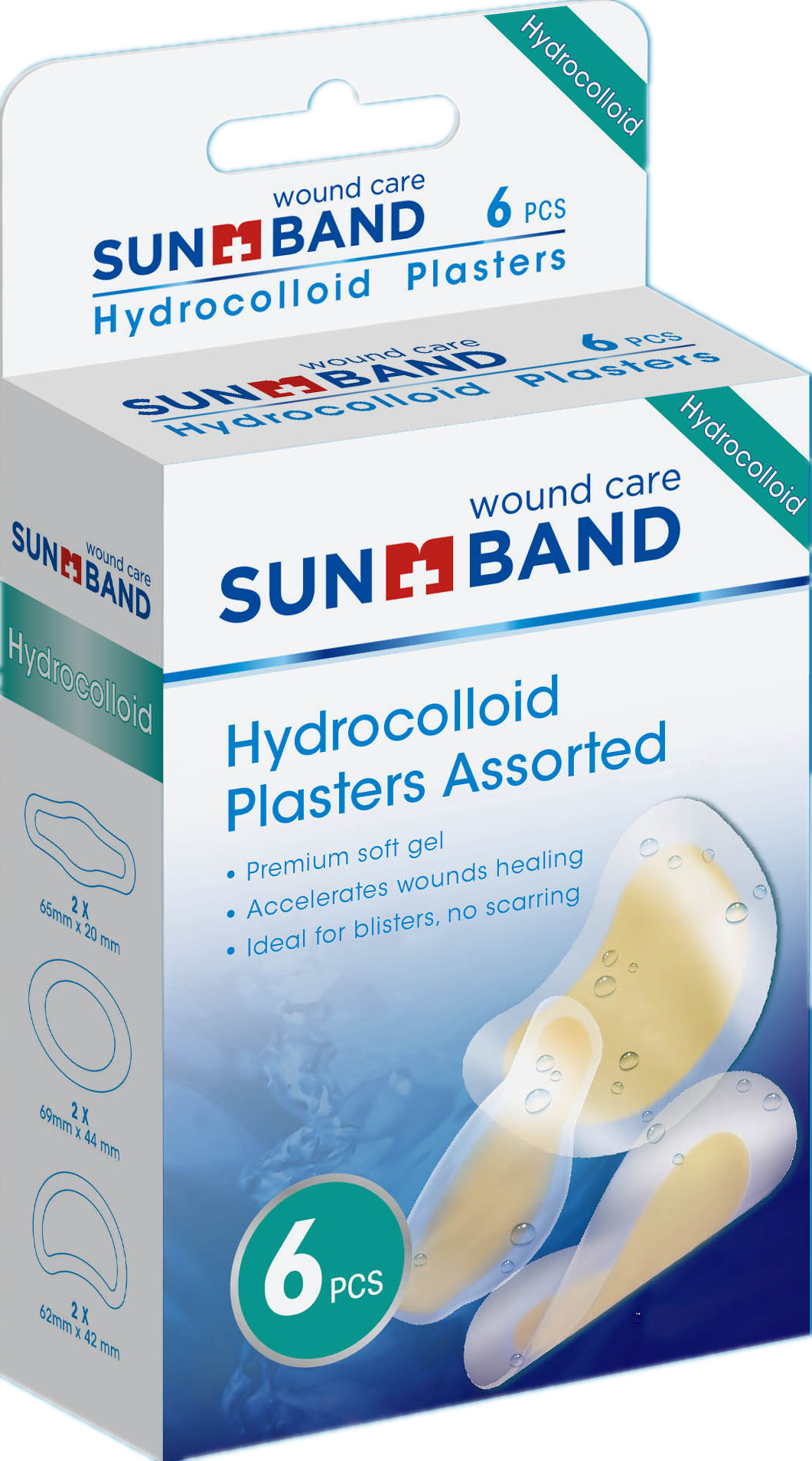 Premium Soft Gel Hydrocolloid Plaster for Blisters Buy hydrocolloid