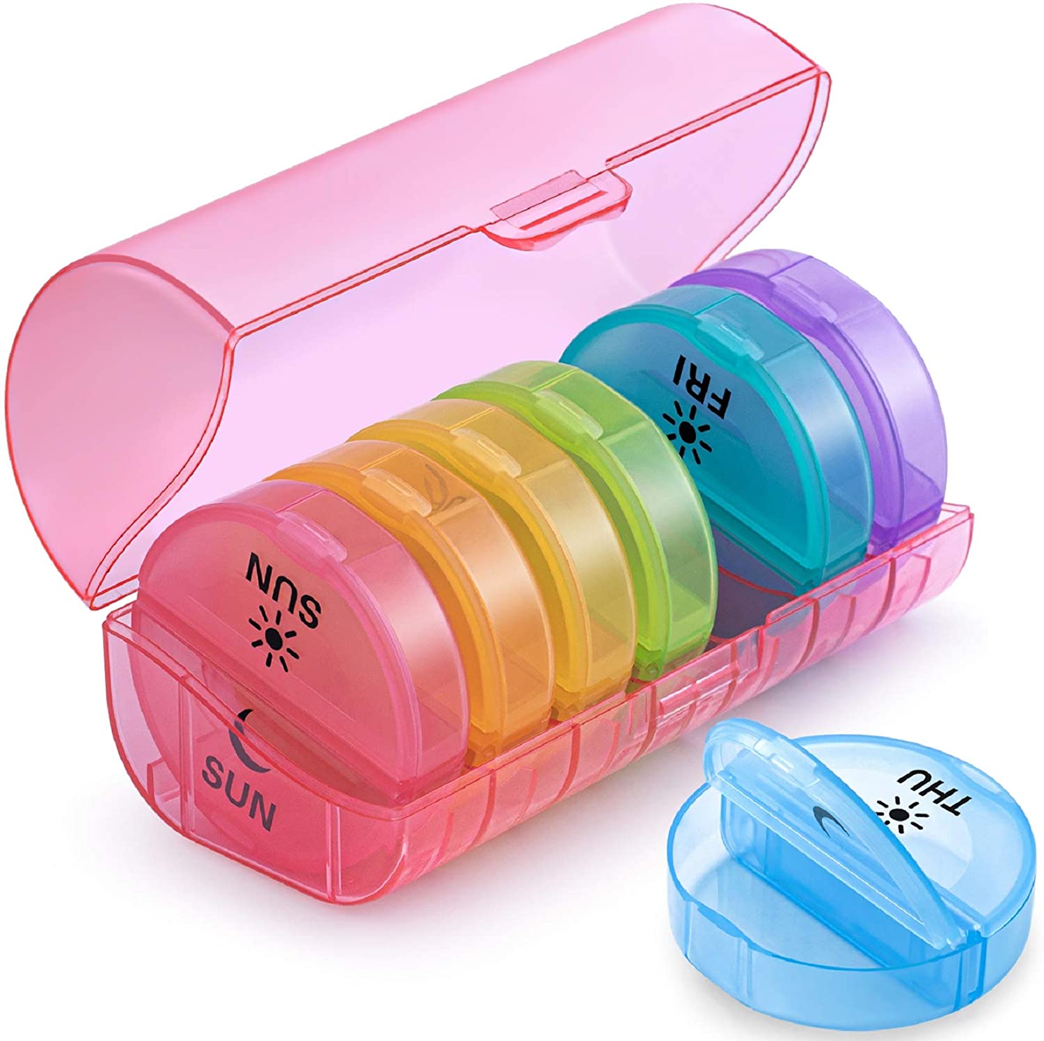 Giveaway Portable Plastic Daily Pill box Buy daily pill box, plastic