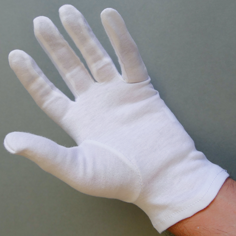 Disposable Medical White Cotton Gloves from China manufacturer Suzhou
